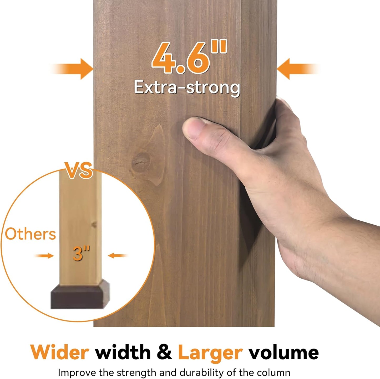 Modern Shade Supreme Cedar Wood Gazebo 12' x 16' with Hardtop Slope Roof, Wooden Grill Gazebo with Durable and Rot-Resistant, Supports Snow Loads and High Wind Speeds, Ideal for Backyard, Deck, Garden